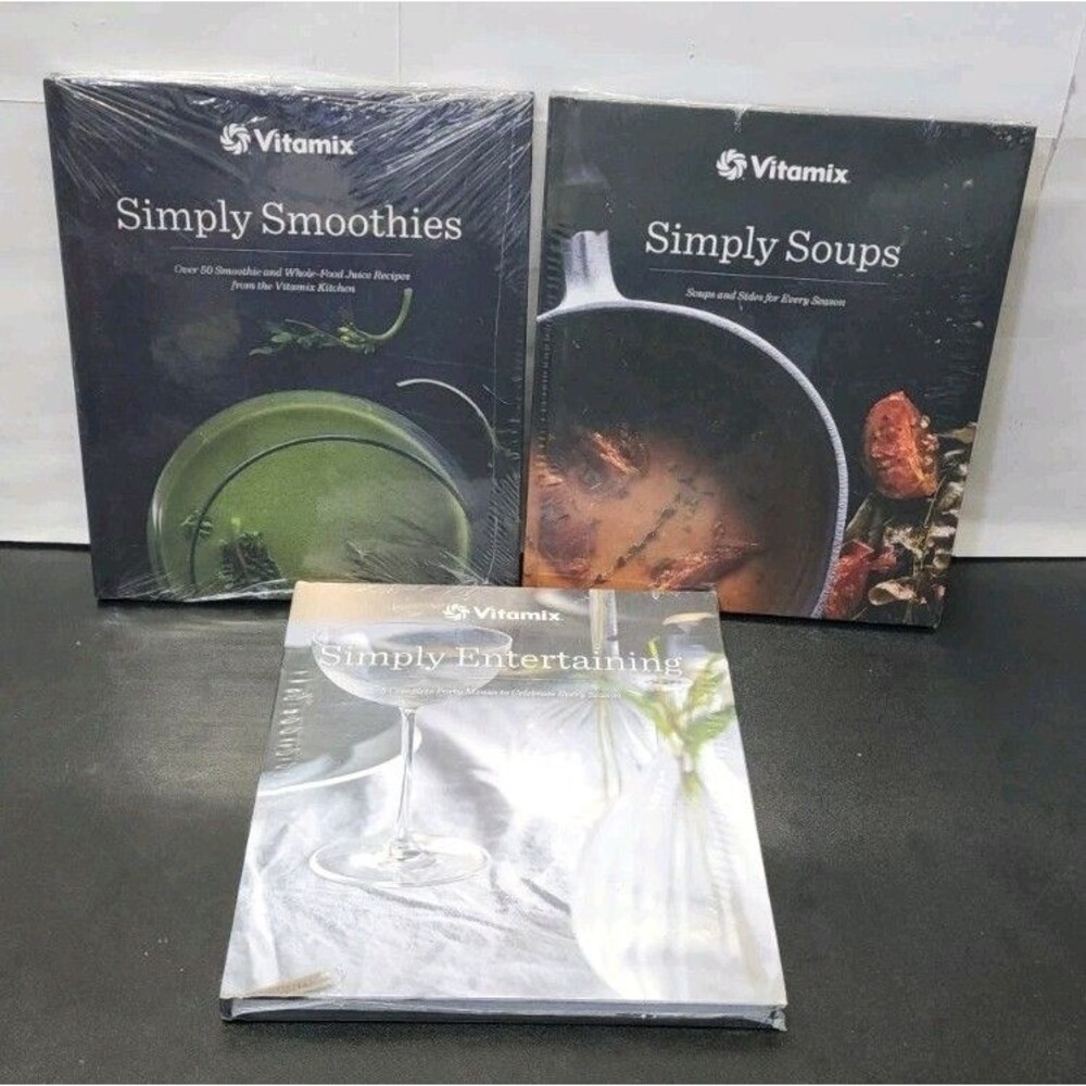 Vitamix Simply Series Cookbook Set of 3: Soups, Smoothies & Entertaining HC